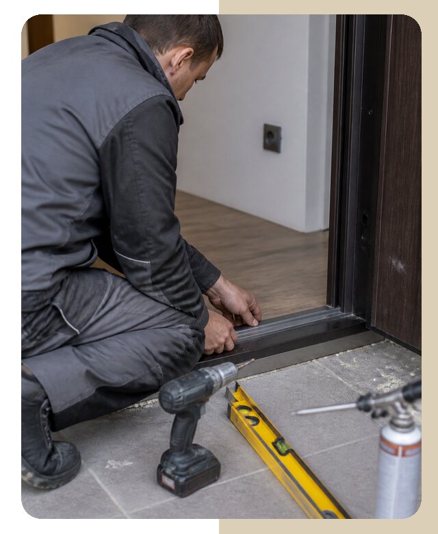 Установка порога входной двери в Архангельске от 3598 р. | ДвериЛегко-Рхн